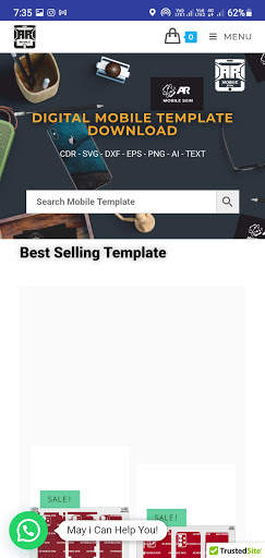 Mobile Template Download screenshot 2