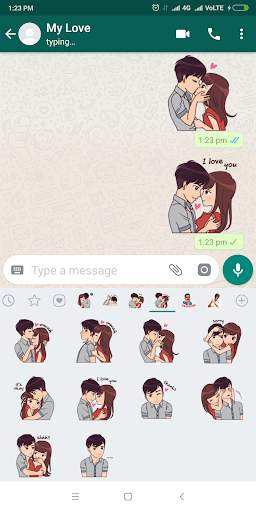 Love Stickers for WhatsApp - WAStickerApps Love screenshot 8