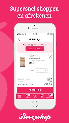 Boozyshop - dé make up en beauty app van België screenshot 3