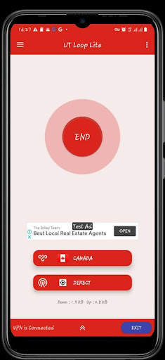 UT Loop Lite: Unlimited VPN screenshot 1