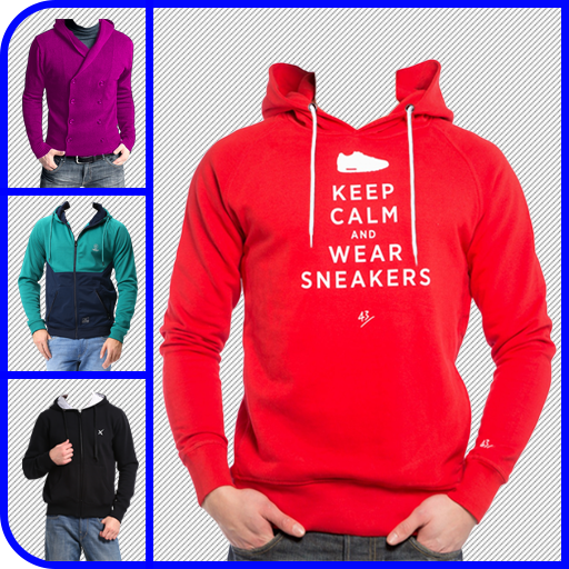 Man Sweatshirt Photo Montage icon