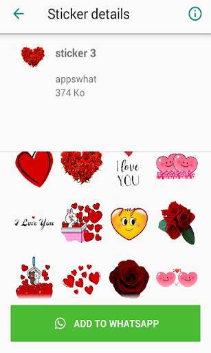Love Stickers For Whatsapp screenshot 4