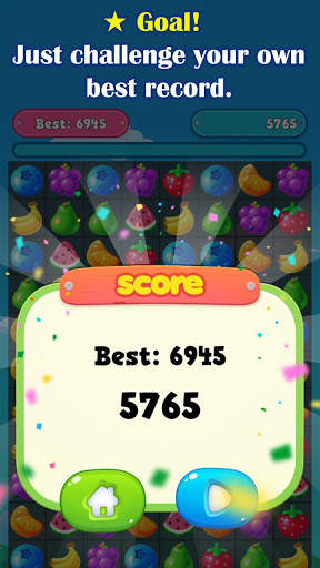 FruitPop Lite - Classical 3-Match Puzzle Game screenshot 5