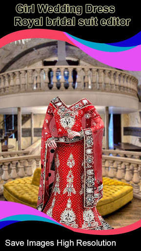 Girl Wedding Dress : Royal Bridal Suit Editor screenshot 4