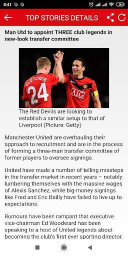 Breaking News for Man United 4 تصوير الشاشة