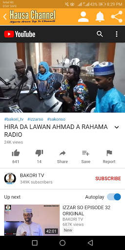 Hausa Channel स्क्रीनशॉट 4