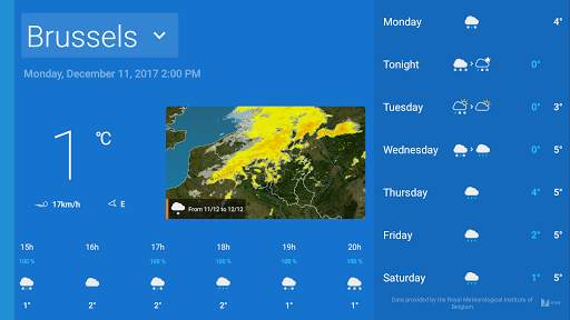 KMI - IRM: .be Weather screenshot 9