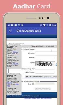 Aadhar Card Status Update/Print Download screenshot 6