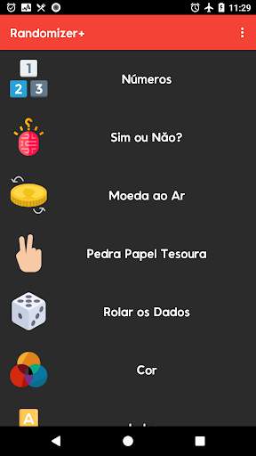 Randomizer  Gerador de Escolhas - Tomar Decisőes screenshot 1