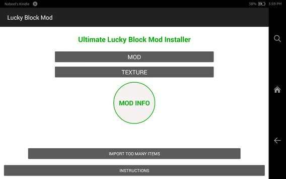 Lucky Block Mod for MCPE screenshot 4