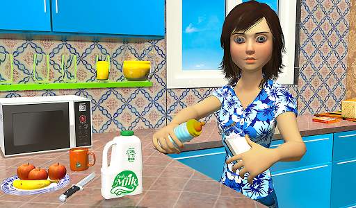 Virtual Super Mother Happy Simulator vie occupée screenshot 12