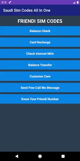 Saudi Arabia Sim Codes (All In One) screenshot 6