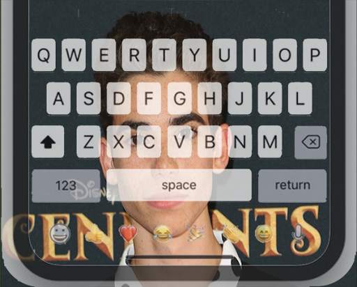 Keyboard The Cameron Boyce Theme screenshot 1