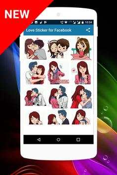 Love Stickers  for Facebook screenshot 8