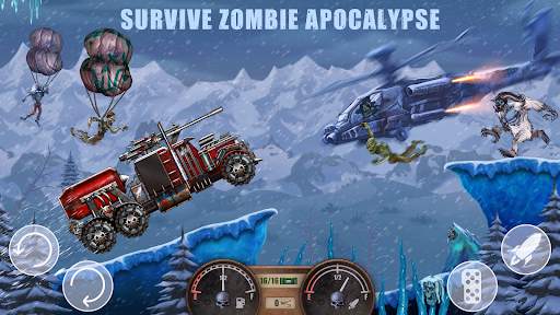 Zombie Hill Racing: Earn Climb screenshot 3