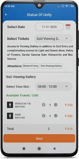 Statue Of Unity Tickets screenshot 5