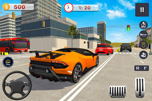 City Car Driving School Games screenshot 6