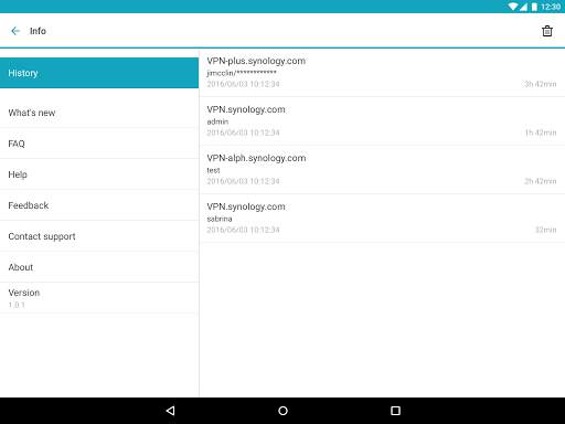 Synology VPN Plus screenshot 8