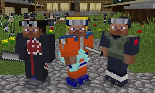 skin naruto jedy mcpe mod screenshot 1