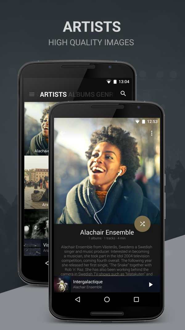BlackPlayer Music Player screenshot 3