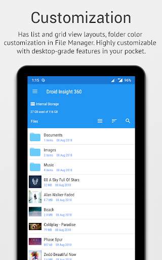 Droid Insight 360: Files, Apps screenshot 14