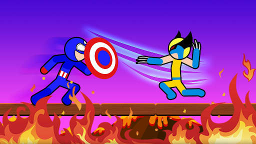 Stickman Fight: 2 Player Games screenshot 4