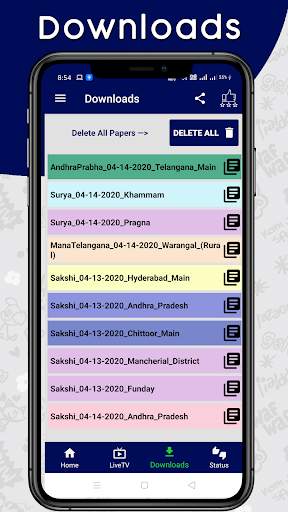 Telugu News Papers Free screenshot 5
