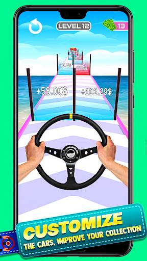 Evolve The Steering Wheel Game screenshot 2