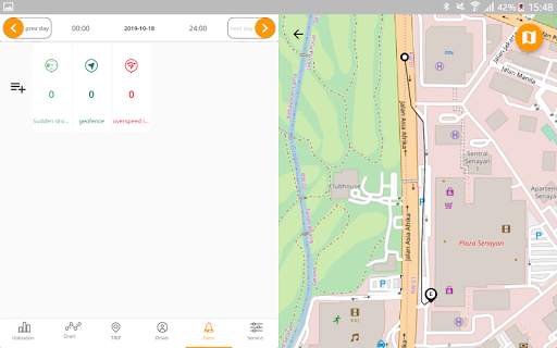 Vinaa Car tracking & Fleet management app स्क्रीनशॉट 15
