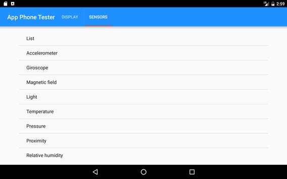 App Phone Tester 9 تصوير الشاشة