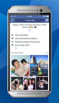 Mini Messenger for fb lite स्क्रीनशॉट 1