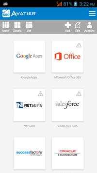 Avatier Single Sign-On screenshot 5