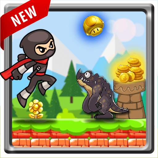 ninja run: jungle adventure game. adventure world. 1.3.0