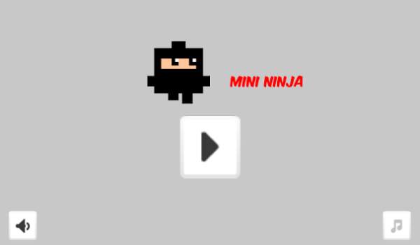 Mini Ninja Runner स्क्रीनशॉट 2