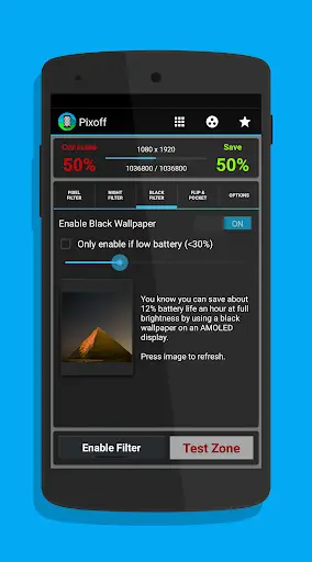 Pixoff: Battery Saver स्क्रीनशॉट 3