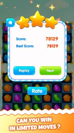 Super candy match3 crush game screenshot 4