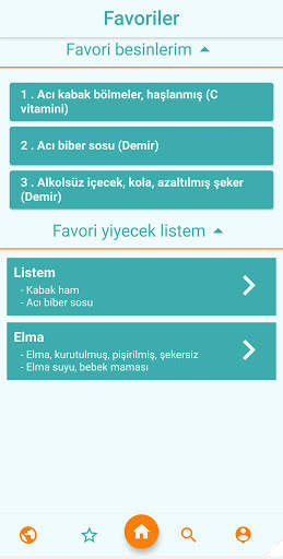 Sağlığım için besinler screenshot 8