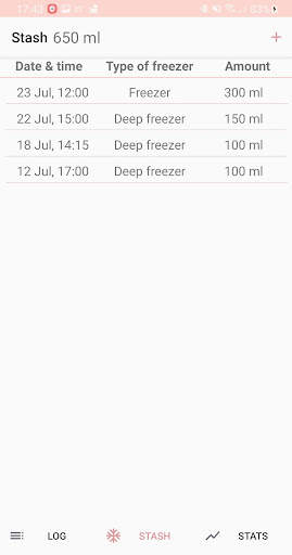 Exclusive Pumping Tracker screenshot 3
