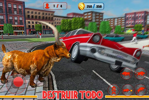 simulador de toros: alboroto toro enojado 2019 screenshot 6