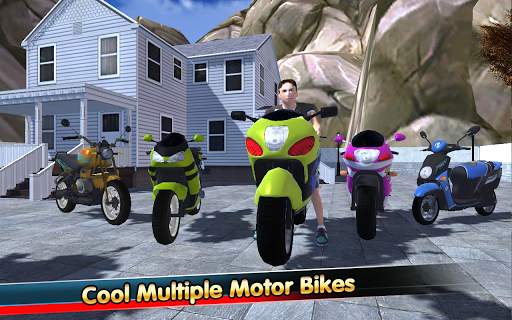 Mountain Climb Moto World screenshot 1