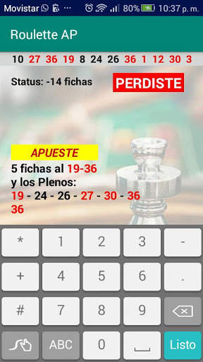 Roulette AP screenshot 5