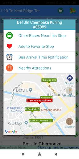 SG Bus / MRT Tracker screenshot 3