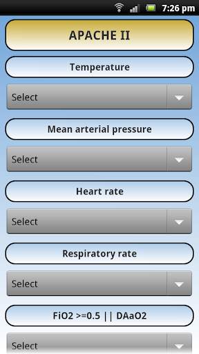 APACHE II Free screenshot 1
