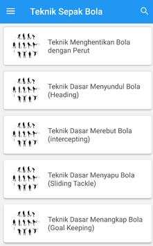 Teknik Dasar Permainan Sepak Bola screenshot 8