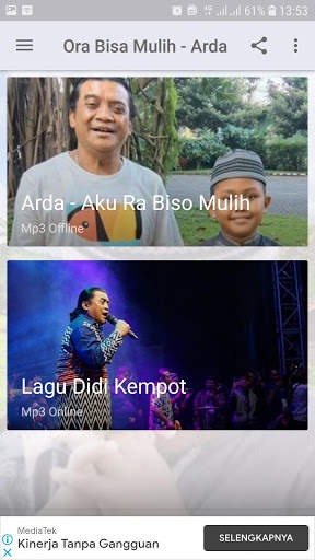 Ora Bisa Mulih - Arda Campur Sari  Offline screenshot 2
