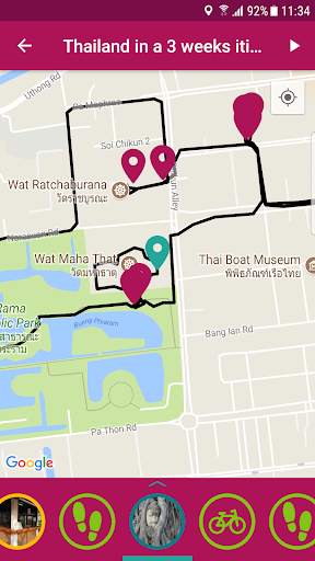 Toura: create digital itineraries from your travel screenshot 7