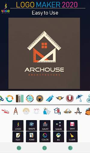 Logo Maker 2020 - Construction/Architecture Design screenshot 4