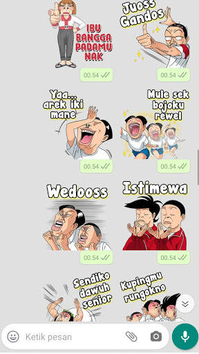 Stiker Jawa Lucu Koplak screenshot 6