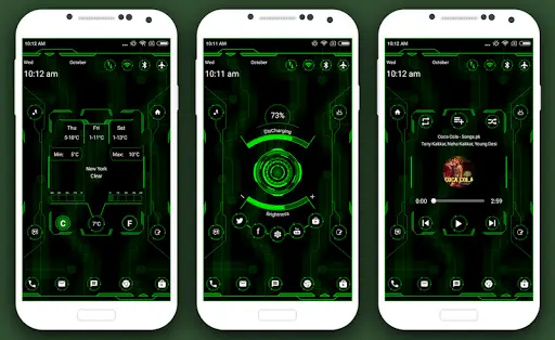 Hi-tech Circuit Launcher 2 screenshot 2