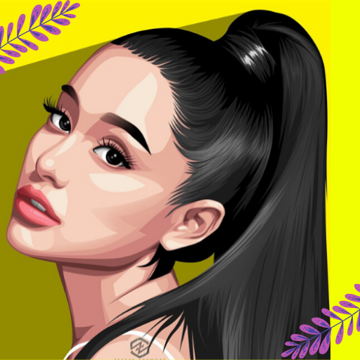 Ariana Grande Cartoon Wallpapers आइकन